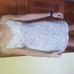 Dress-Abercrombie floral satin